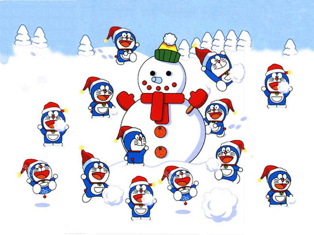 Imagenes de doraemon Doraemon%20Snowman